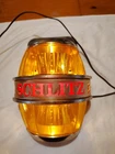 1966 Schlitz Vintage Barrel Keg Wall Sconce Light Milwaukee Beer Sign