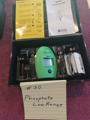 #ad Hannah low range salt water test kit. $50.00