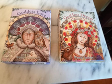 Lot of 2 Oracle Decks: Goddess Dream Goddess Love Wendy Andrews, Rockpool
