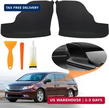 Feekoon 2Pcs Door Panel Armrest Cover Compatible with Honda/Odyssey 2011-2017 Ca