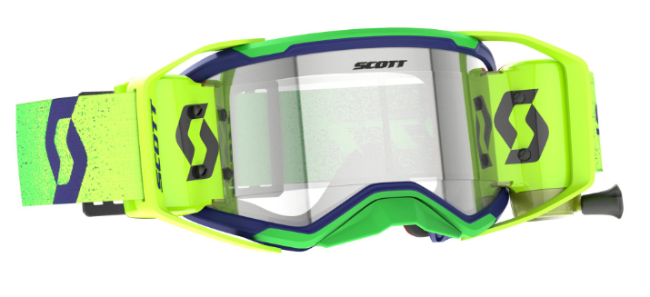 Scott Prospect 2.0 WFS Goggles Purple/Yellow w/Clear Lens MX Motocross Enduro