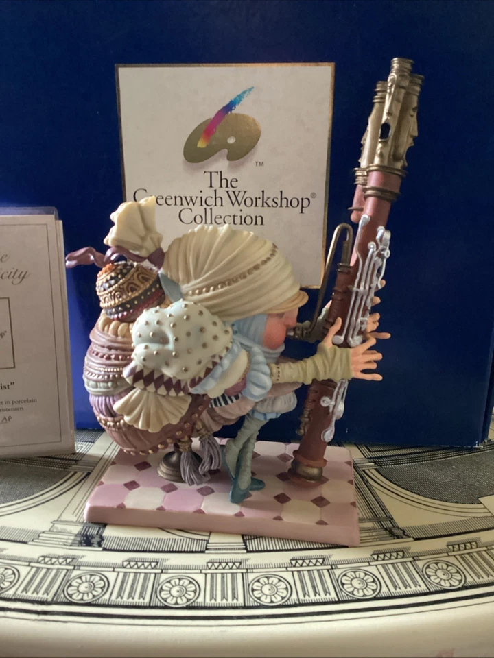 James Christensen - Escultura de porcelana del fagot Foto 3 de 4