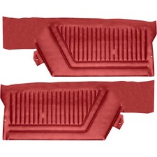 1965 Impala Ss Interior Rear Side Panels 2 Door Hardtop Non-assembled Lh And 1965 Impala Ss Interior Rear Side Panels 2 Door Hardtop Non-assembled Lh And