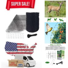 Deer Fence Netting, 7 x 100 Feet Anti Bird Deer Protection Net Reusable Prote...
