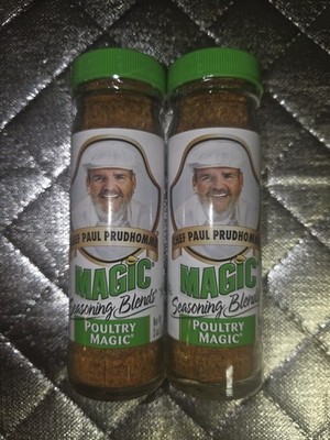 Chef Paul Prudhomme's Magic Seasoning Blends Poultry Magic 2 Oz Lot Of 2