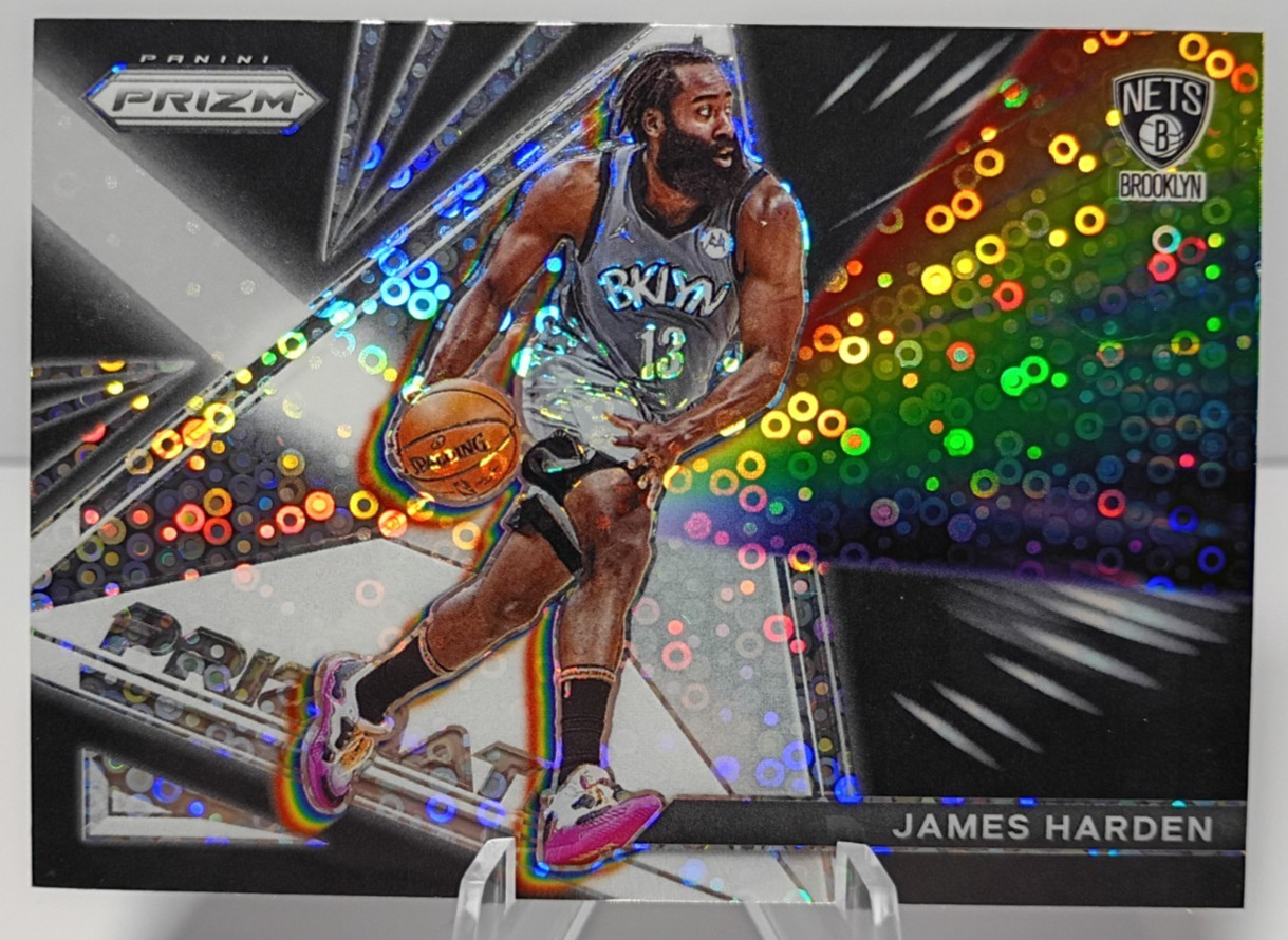 2021-22 Panini Prizm - Prizmatic FAST BREAK Prizm #3 James Harden