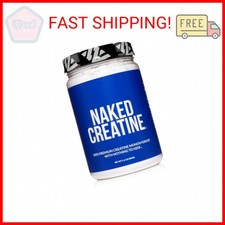 NAKED Pure Micronized Creatine Monohydrate Powder - Unflavored, 500g, 1.1lb Bulk