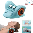 Electric Cervical Massager Neck Head Massage Relaxer Heating Vibration Pillow