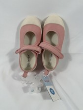 Cat Jack Shoes Girls Size 12 Pink Mary Jane Canvas Casual Strap New