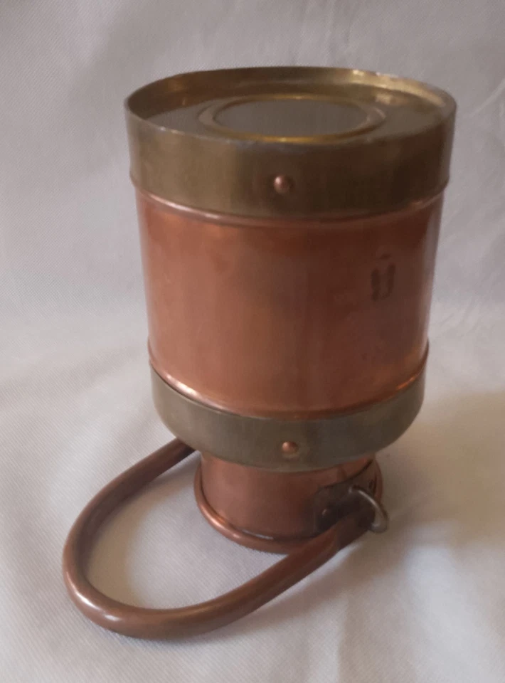 Ancien Petit Pot À Lait En Cuivre Et Laiton 511 G/ Hauteur 20,5 Cm - Photo 4/4