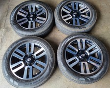 2010-2019 Toyota 4runner Oem 20 Machined Black Wheels Rims Tires Set Of 4 4 2010-2019 Toyota 4runner Oem 20 Machined Black Wheels Rims Tires Set Of 4 4