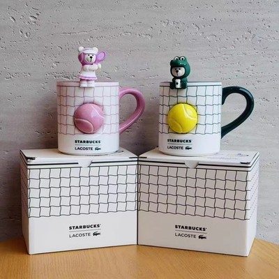 2026 China Starbucks × Lacoste collaboration Tennis Crocodile