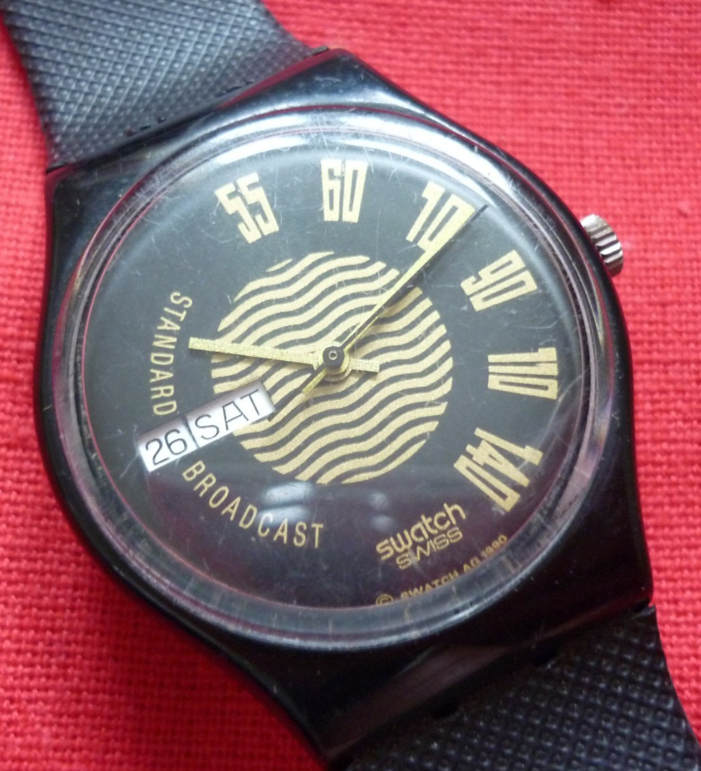 Vintage GB720 Watch Broadcast Swatch - vintagewatches.pk