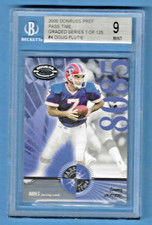 2000 Donruss Preferred Pass Time Doug Flutie Bills #4 BGS 9 #0000394640