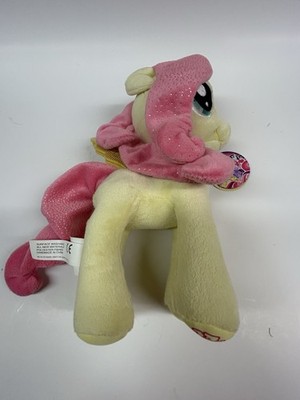 MY LITTLE PONY FLUTTERSHY 10'' HASBRO PLUSH FRIENDSHIP IS MAGIC AURORA WORLD NWT