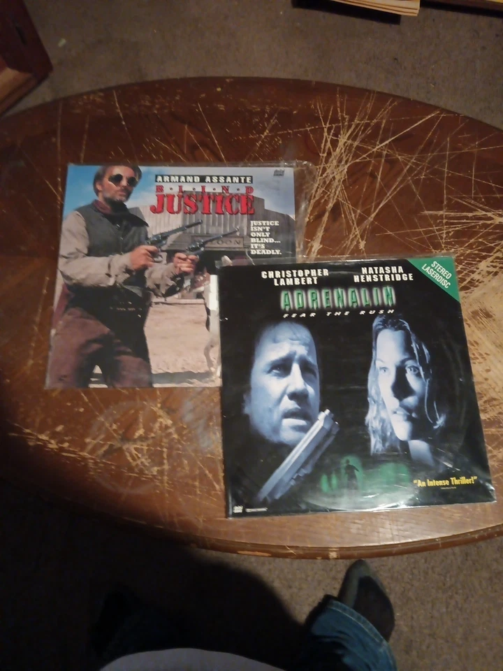 LaserDisc Action Adventure Lot Die Hard Twister Cutthroat Island Desparado Foto 4 de 4