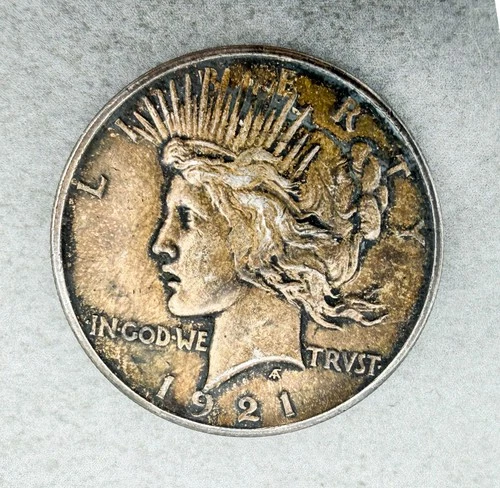 1921 Peace Dollar High Relief Ungraded Great Condition See Video
