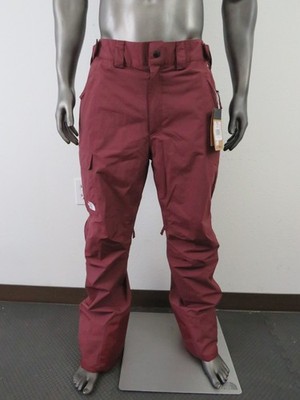 Mens The North Face Freedom Ski Snowboard Shell Waterproof Snow Pants - Plum