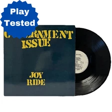 Government Issue Joy Ride LP Fountain of Youth FOY 009 1984 First Press Punk