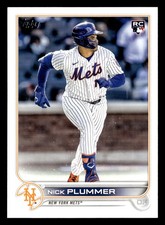 Nick Plummer 2022 Topps #US247 New York Mets ROOKIE Buy10get5FREE
