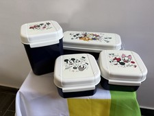 TUPPERWARE Set Mini Top Class Disney Mickey Minnie Paperina E Paperino