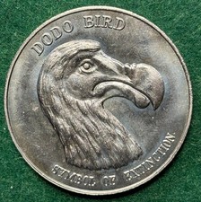 RARE 1964 Lyndon Johnson VS Barry Goldwater Dodo Token. See descript for history
