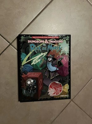 Dungeons & Dragons vs Rick & Morty Tabletop Roleplaying Game Adventure Complete 