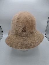 Kangol Fuzzy Bucket Hat Angora Size Small Bro...