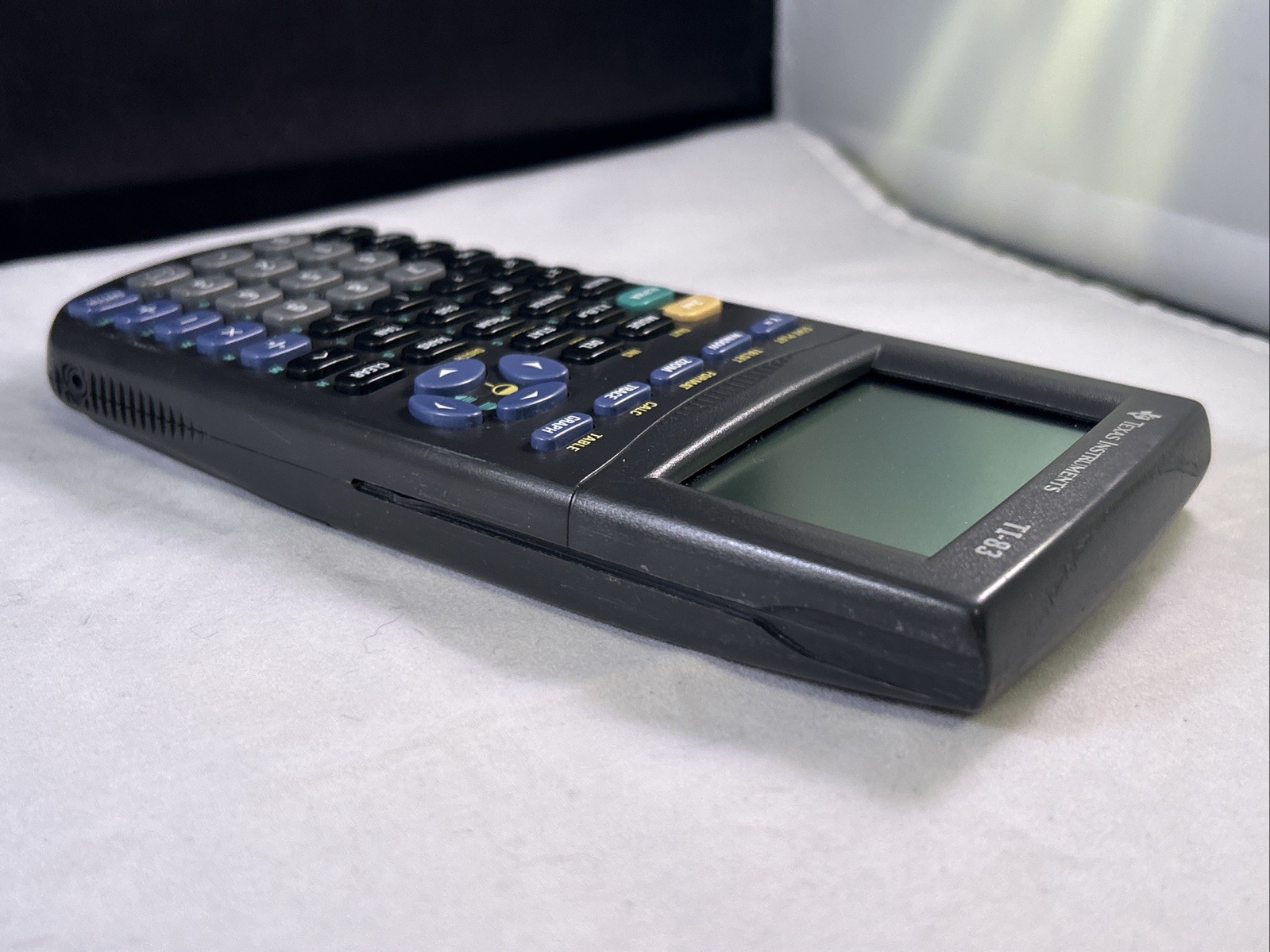 Texas Instruments TI-83 Graphing Calculator with Cover Tested Working