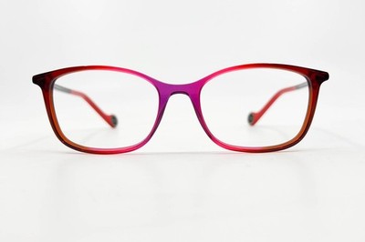 Woow Eyeglasses Turn On 3 Col 2601 Red &Purple Cat Eye Italy 52[]17 143 17915