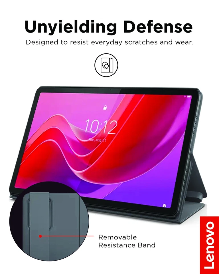 Funda Lenovo Folio para Tablet Tab M11 - Gris Luna (ZG38C05458) Foto 3 de 4