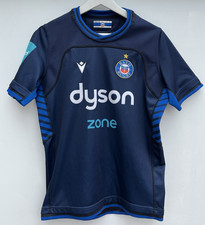 Macron Bath Rugby 2022 Jersey Mens S Dyson Zone Home Navy Blue Top