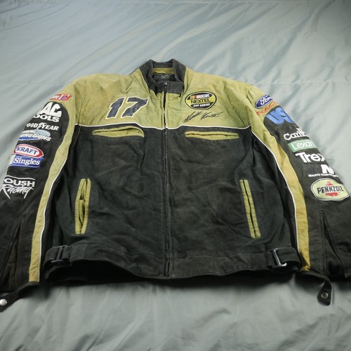 NASCAR Mark Martin 17 DEWALT Racing Jacket Mens Medium Nextel Cup Chase Authenti