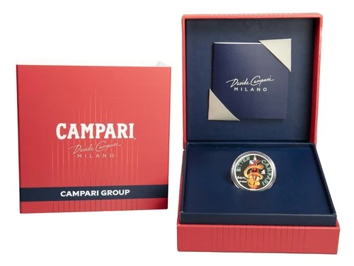 4 Euro Silver Coin Italy 2025 "Campari" Proof