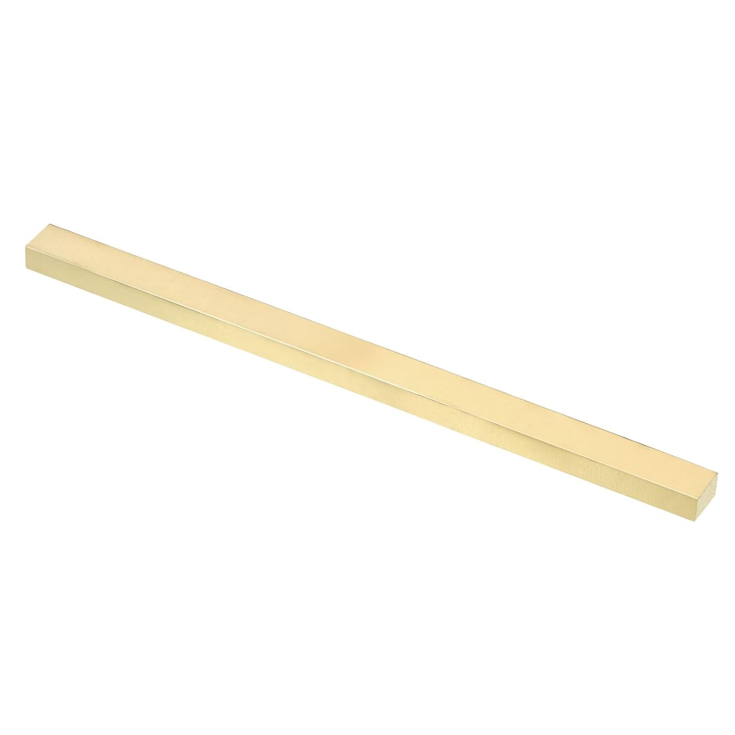 PATIKIL 5/16 x 1/2 x 8" H59 Brass Flat Bar, Solid x x 8", 