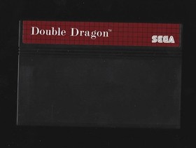 Sega Master System DOUBLE DRAGON w/Cartridge, Instructions & Box (CIB)