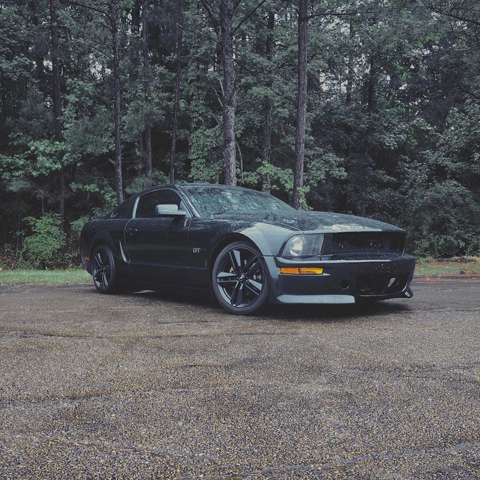 Комплекты кузова KBD полиуретановый передний бампер в стиле Eleanor подходят для Ford Mustang 05-09 - Изображение 4 из 4