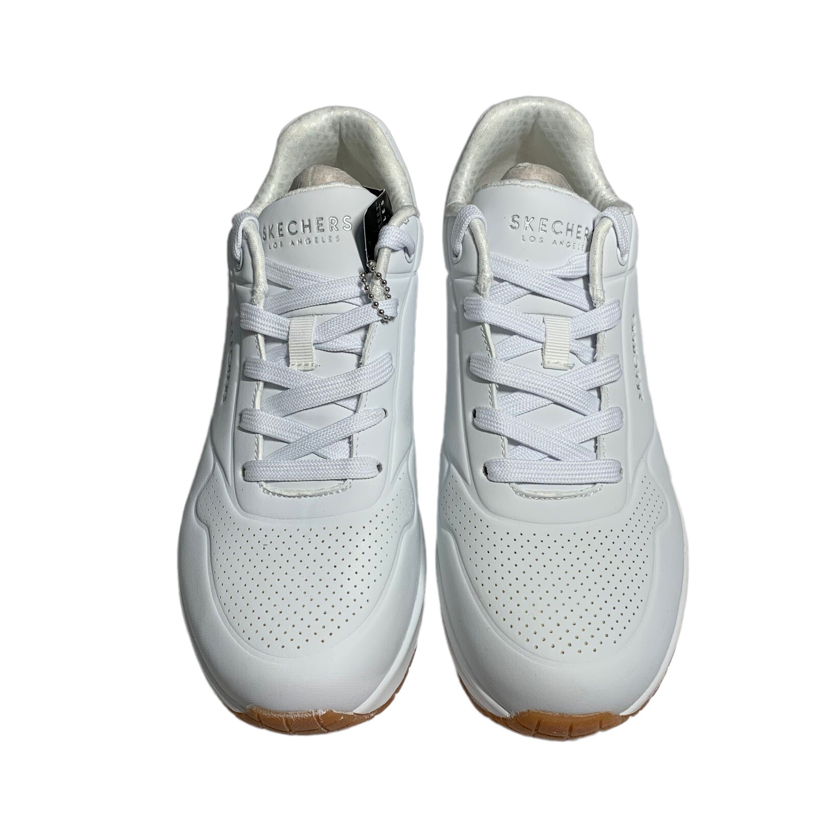 Womens Skechers Street Uno Stand On Air Sneaker White Size 9 image 2