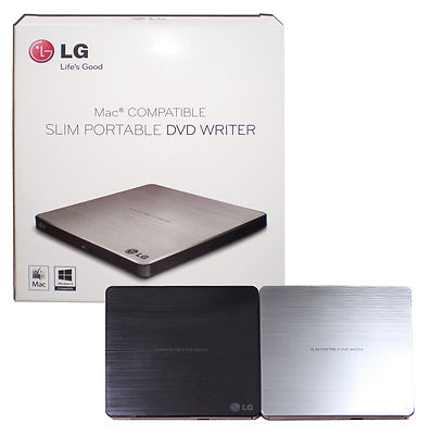 LG External DVD/CD Burner Writer for Mac/Windows 10/8/7 Notebook Laptop Desktop