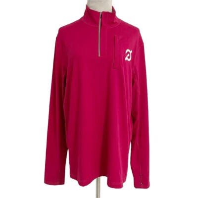 Fourlaps x Peloton Size Medium Long Sleeve Sweater Pullover 1/4 Zip