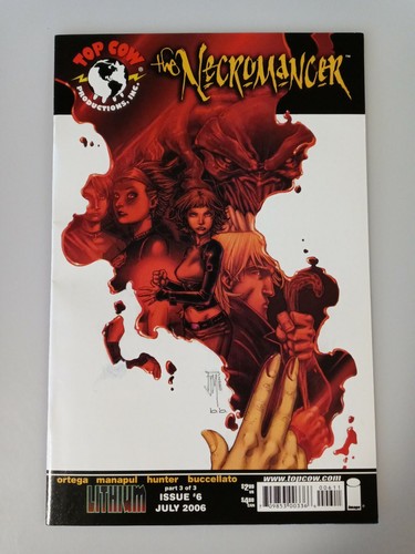 The Necromancer Trilogy Lithium #4 #5 #6 Top Cow Productions Anime Comics - Picture 4 of 8
