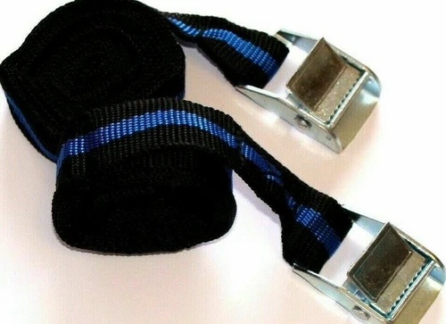 4 Pack New Cam Buckle Tie Down Straps 25mm x 2.5 Metres