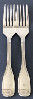 World Tableware 261 WELLINGTON Brand Ware Stainless Steel DINNER FORK FORKS X2
