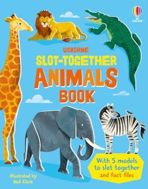 Slot-together Animals Book by Abigail Wheatley Board book