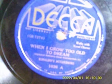 RINALDOS ACCORDIONS 1978 DECCA-1026 A STREET IN OLD SEVILLE PLAYED EX+