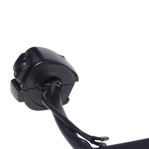 Black 1" Handlebar Control Switches Wiring Harness Fit For Harley Sportster Dyna - Picture 16 of 17