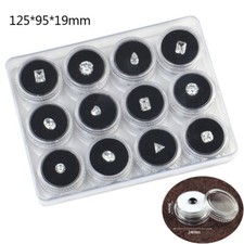 Loose Diamond Plastic Capsule Storage Box Jewelry Gem Beads Display Case Holder