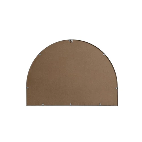 Elegant Decor Ayra 33x24" Arch Modern MDF Wood/Iron Mirror in Silver - Picture 4 of 9