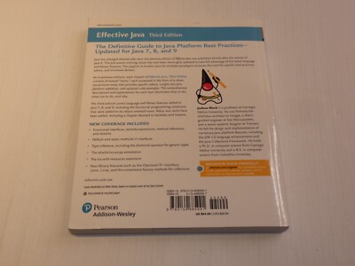 Effective Java, by Joshua Bloch, 3rd Ed., Pk 9780134685991| eBay