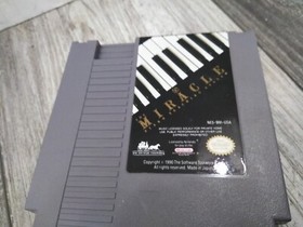 VTG. Miracle Piano Teaching System 1990 NES Nintendo Game - Cart Only